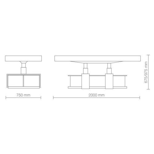 Массажная кушетка "Lumina"