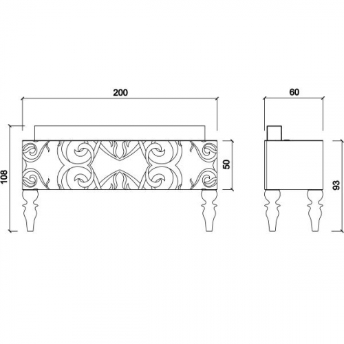 Стойка администратора "Midnight Desk"