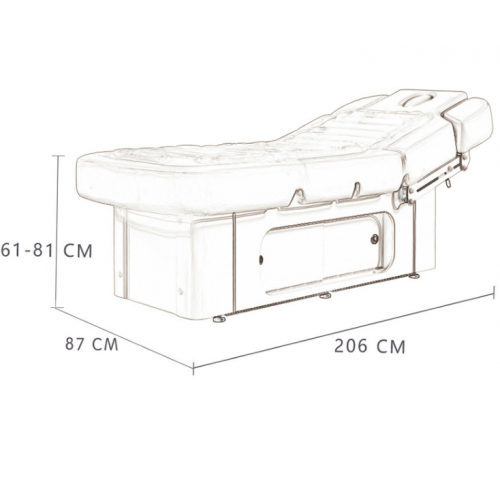 СПА-кушетка "HZ-3381A-1" 4 мотора
