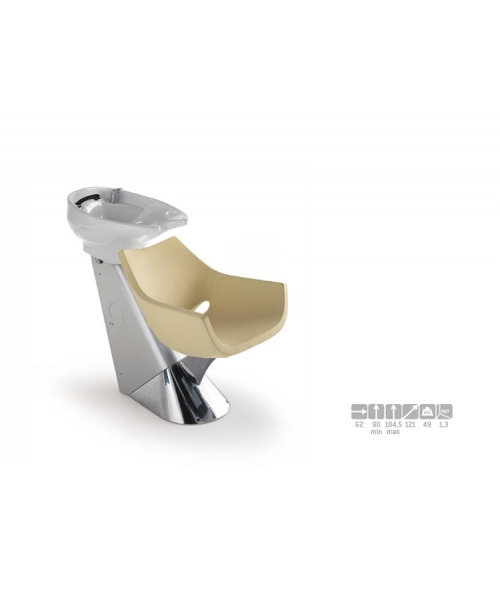 Мойка парикмахерская "ALU WASH SMILE"